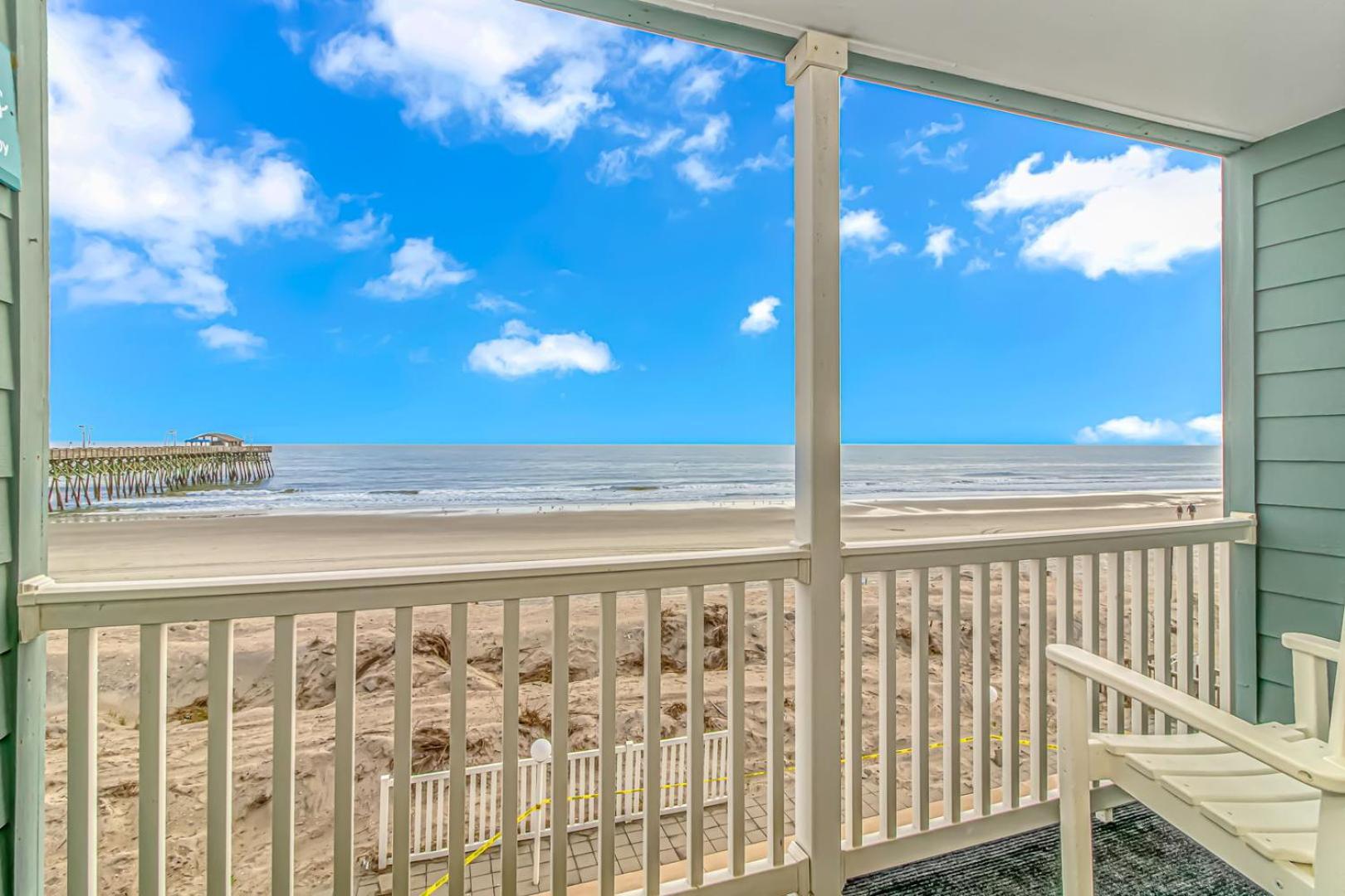 Exceptional Ocean-Pier-Pool Front 1 Bedroom Condo Garden City 외부 사진