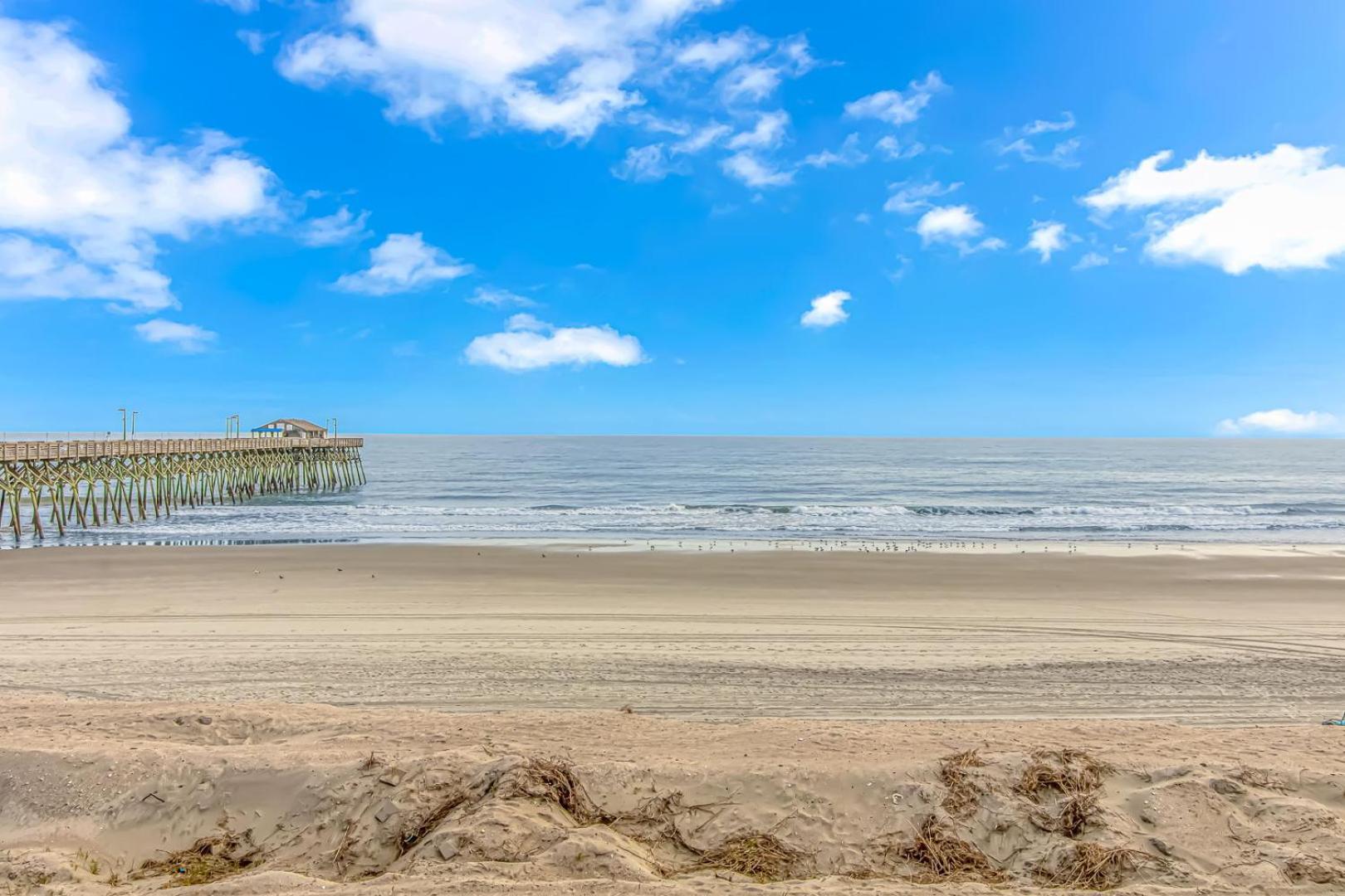 Exceptional Ocean-Pier-Pool Front 1 Bedroom Condo Garden City 외부 사진